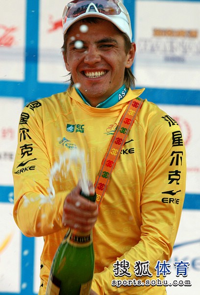 伊格林斯基获黄色领骑衫