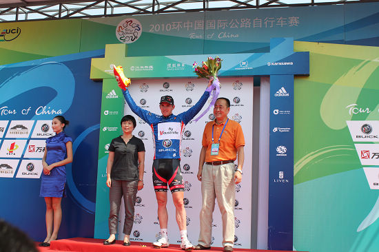 冲刺王蓝衫获得者弗莱尔队的坎普斯