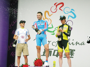 环中赛首日 中国选手低迷(图)