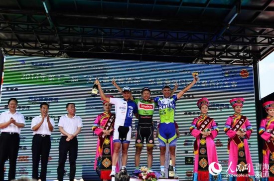 环湖赛竞速“陇上江南”天水 奥坎获赛段冠军